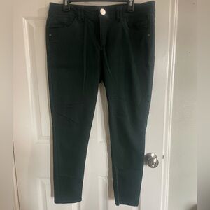 Democracy Women's Forest Green Straight Leg Jeans